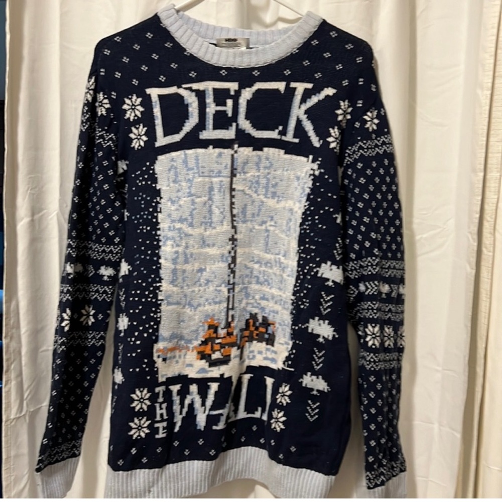 Game of Thrones Deck the Walls Holiday Sweater ugly sweater